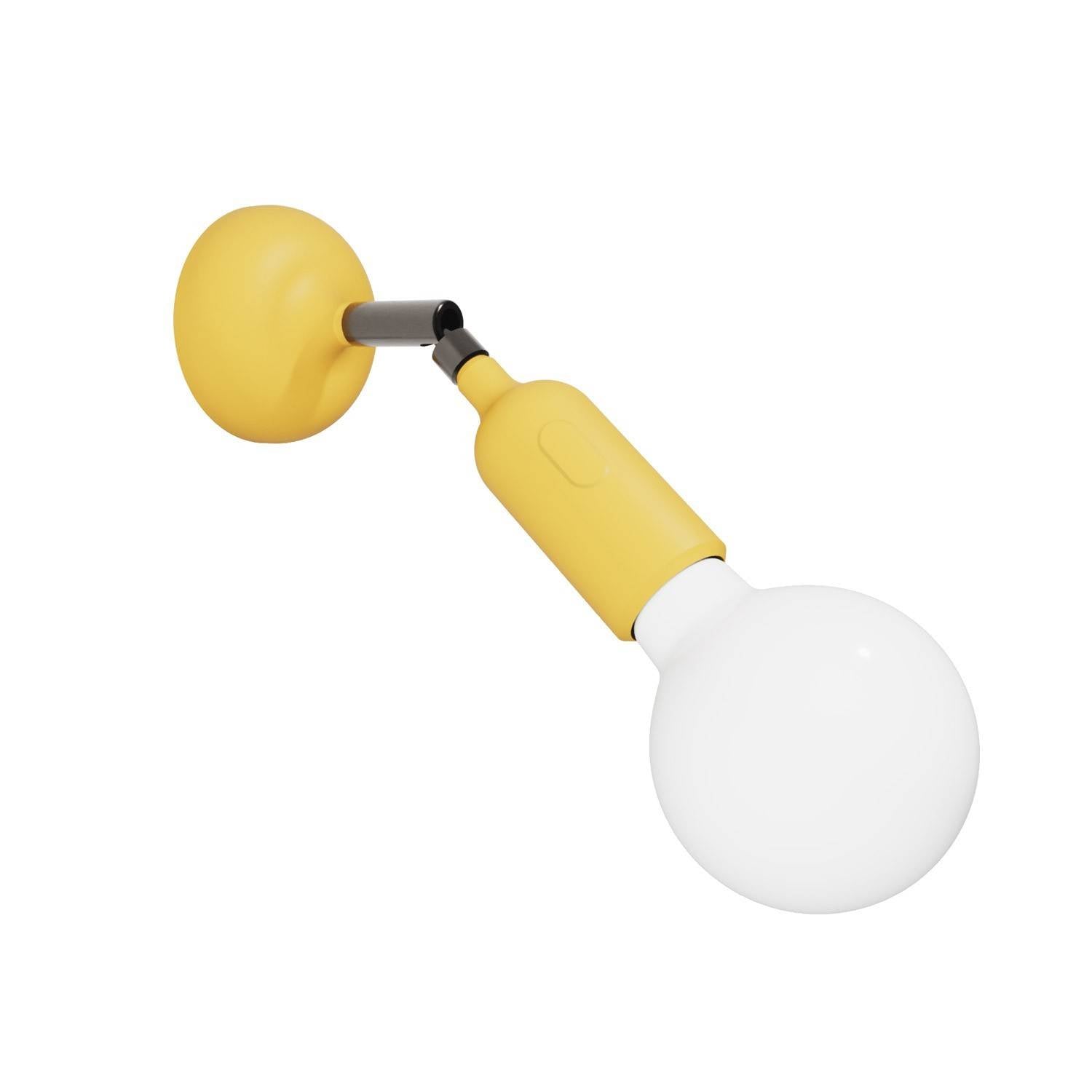 Silikónová lampa Fermaluce s kloubem, E27 max. 53 W, stmívatelná
