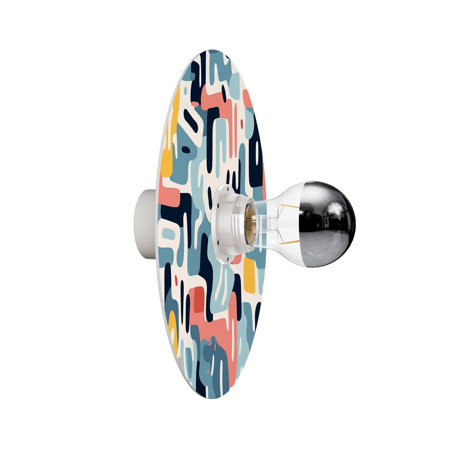 Nástěnné/stropní svítidlo "Kaleidoskop" - květinový vzor, IP44, 660 lumenů