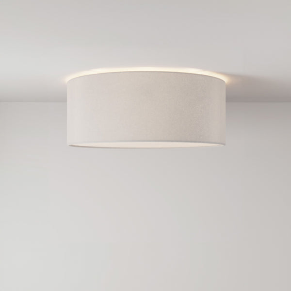 Stropní lampa z látky Malá, průměr 38 cm, E27 max 15W LED