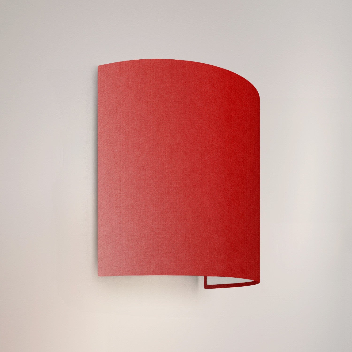 Nástěnné svítidlo s textilním stínidlem, 25 cm, 460 lumenů