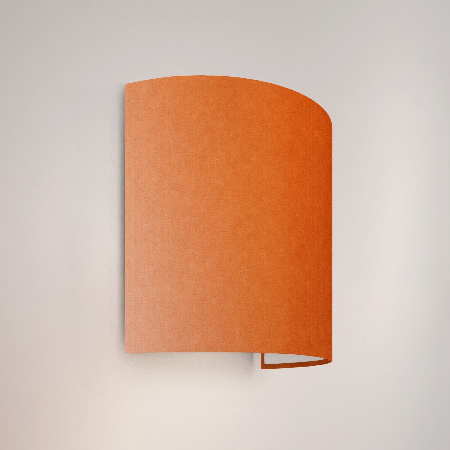 Nástěnné svítidlo s textilním stínidlem, 25 cm, 460 lumenů