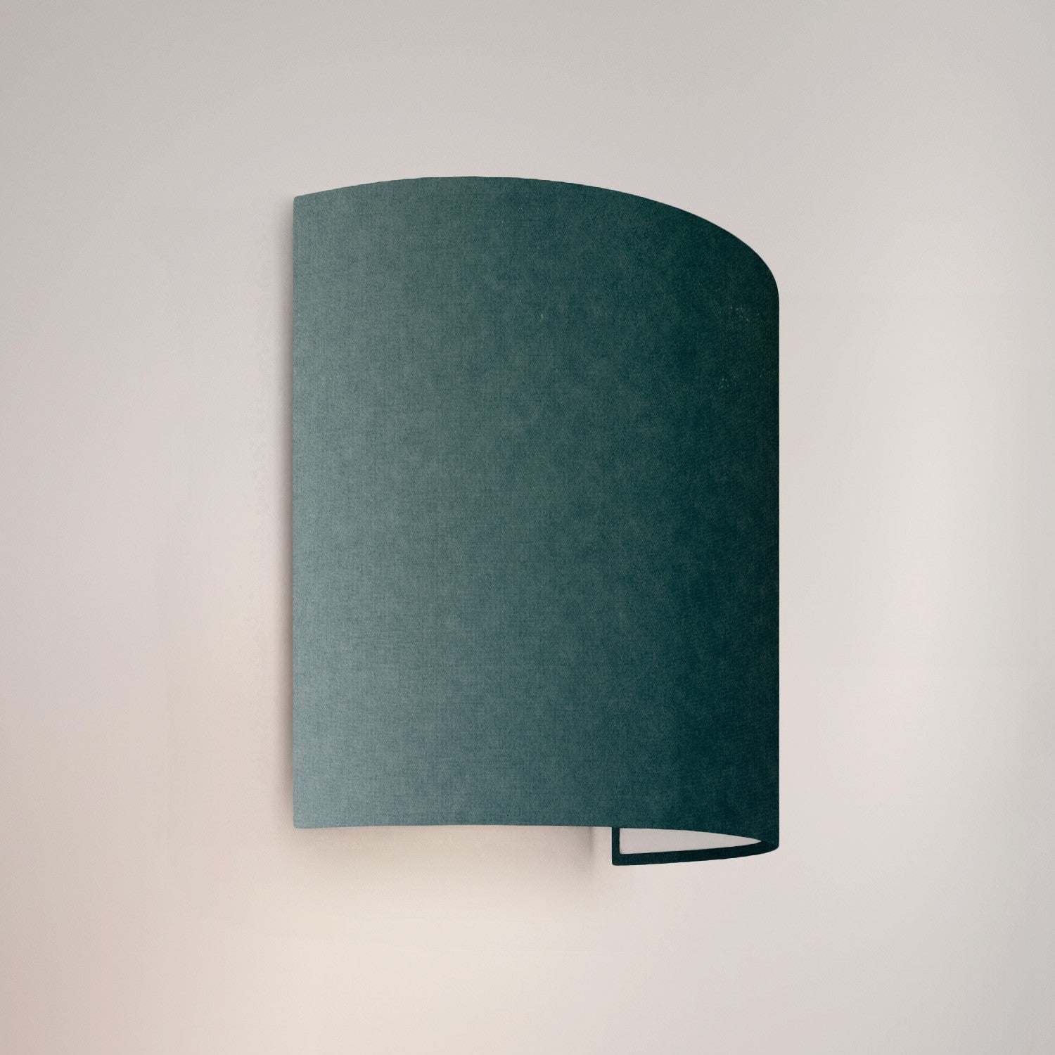 Nástěnné svítidlo s textilním stínidlem, 25 cm, 460 lumenů