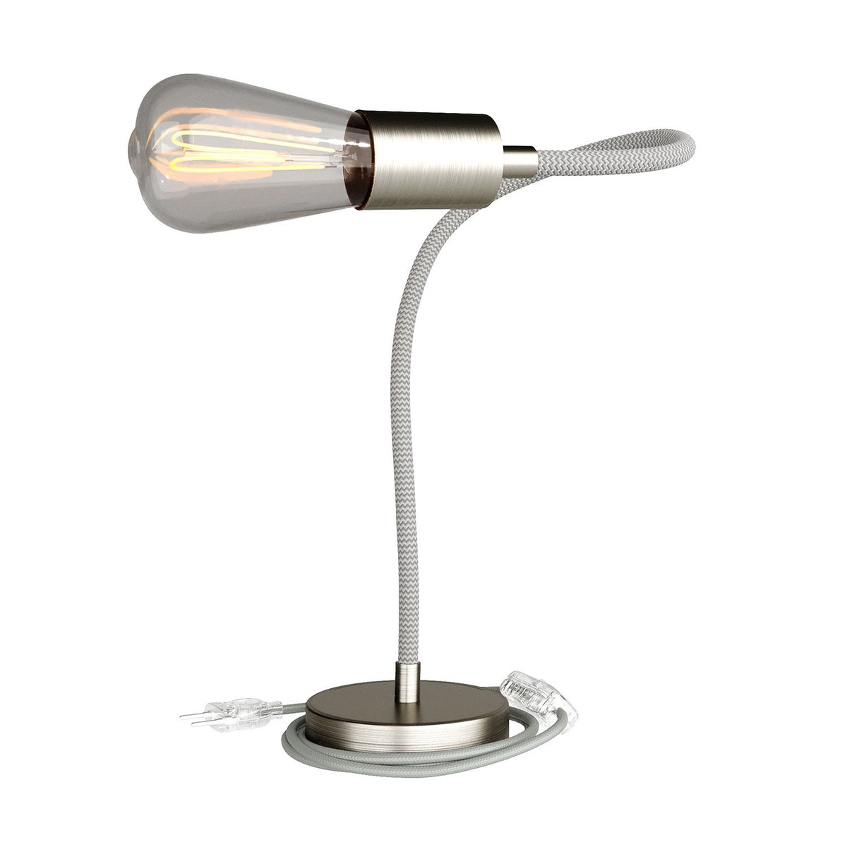 Flexibilní stolní lampička Flex, výška 60 cm, E27, max. 53 W