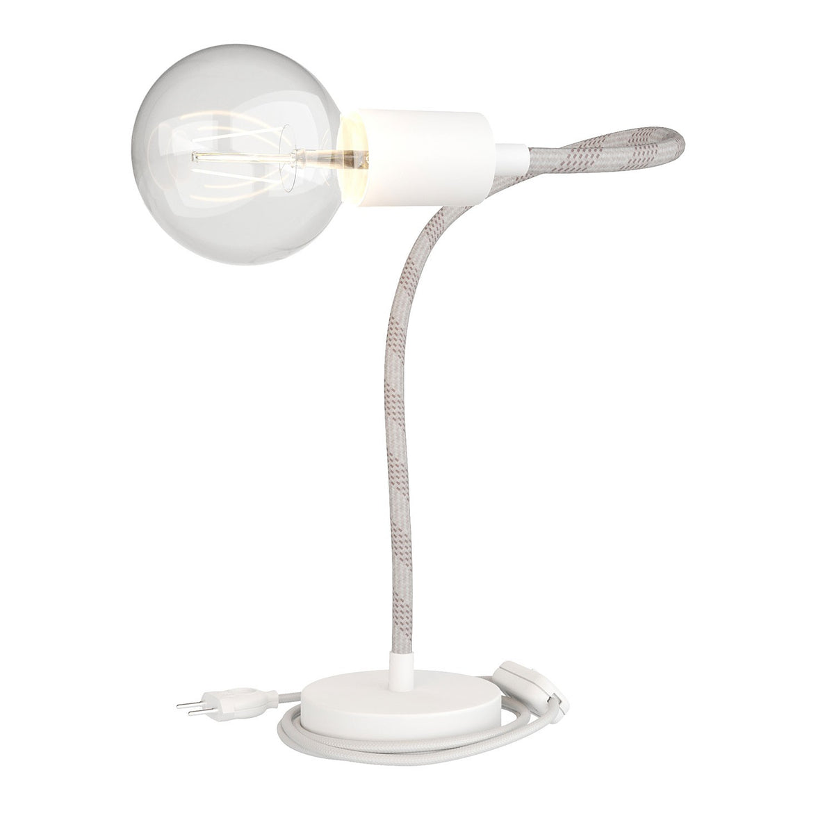 Flexibilní stolní lampička Flex, výška 60 cm, E27, max. 53 W