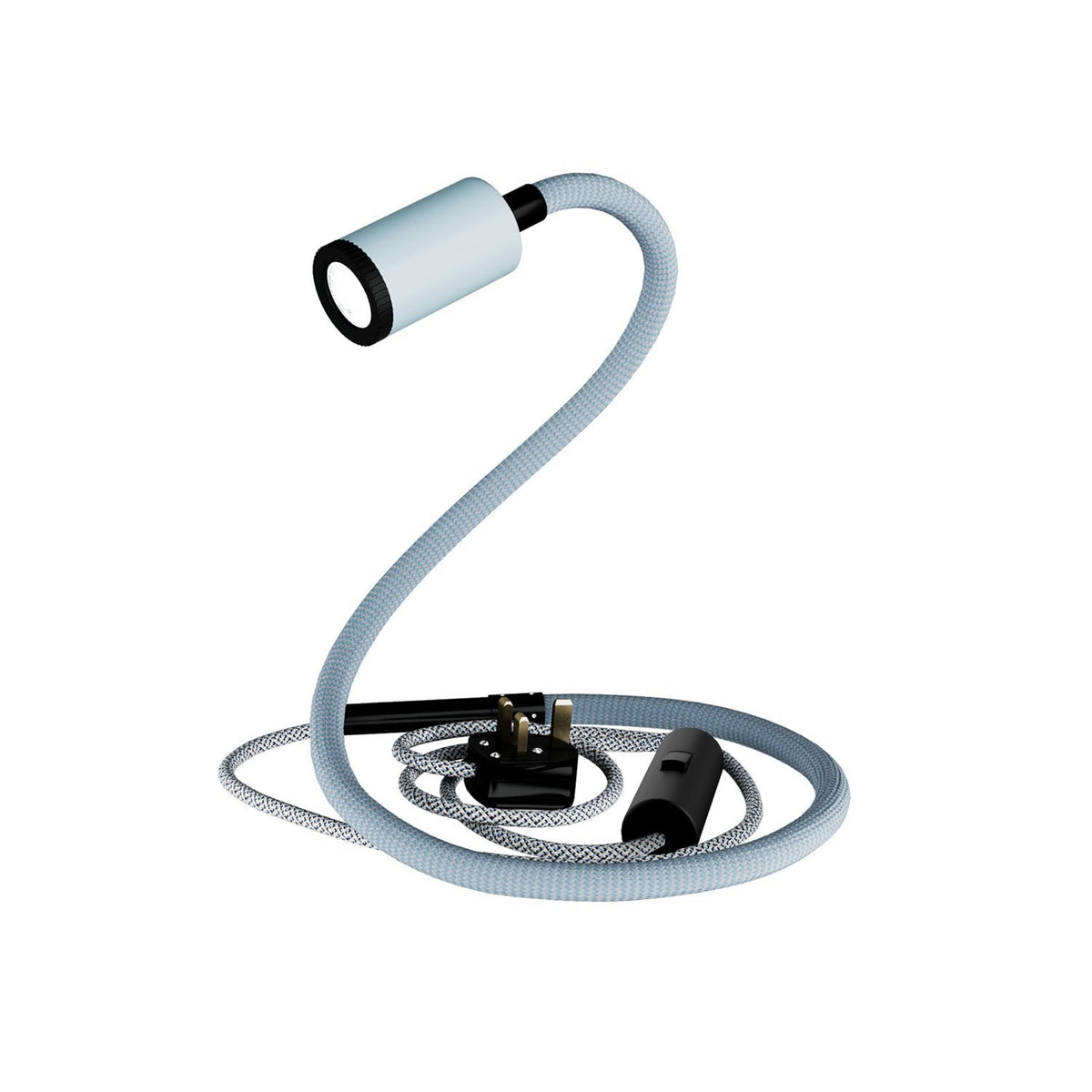 GU1d-one Pastel nastavitelná lampička s mini LED reflektorem 3.2W, výška 76 mm