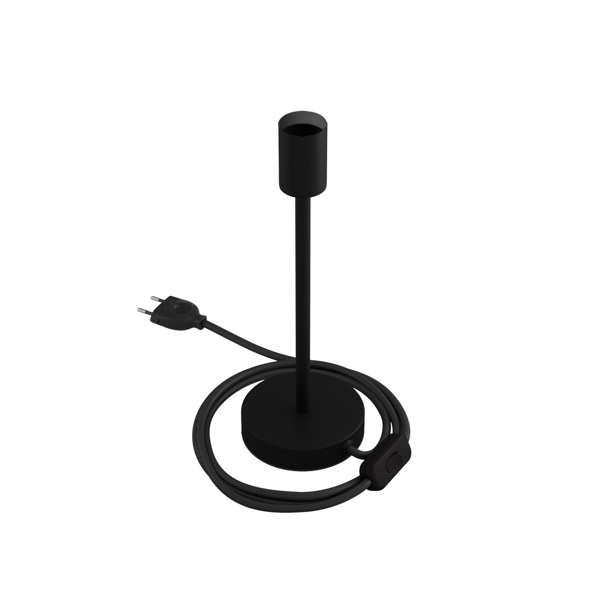 Alzaluce - kovová stolní lampa E27, výška 5-30 cm, průměr základny 12 cm