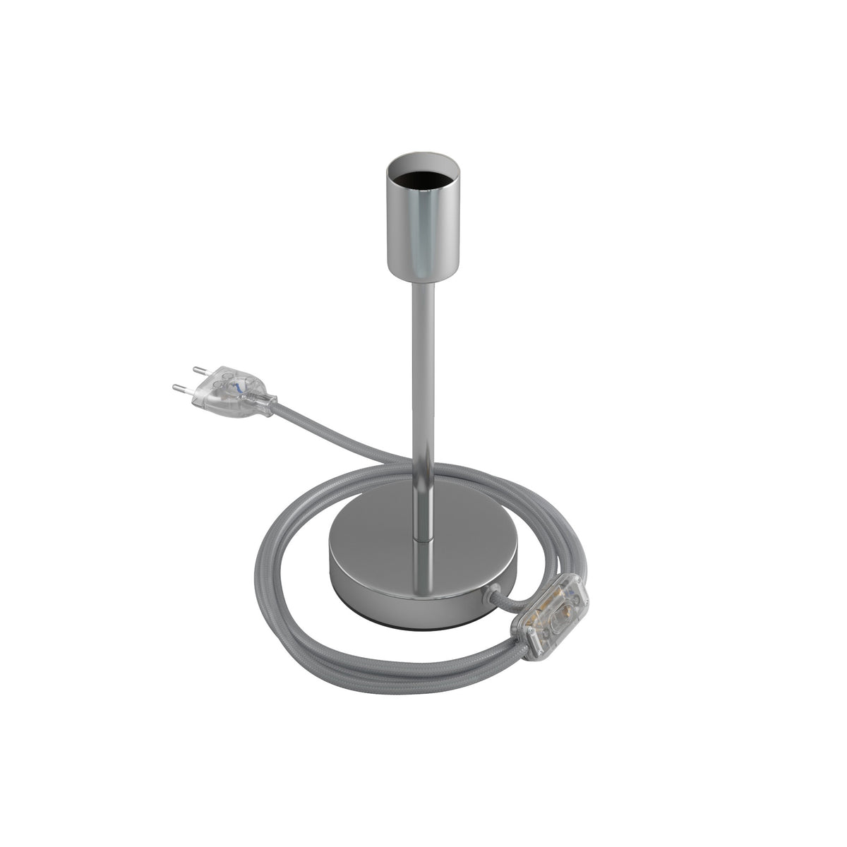 Alzaluce - kovová stolní lampa E27, výška 5-30 cm, průměr základny 12 cm