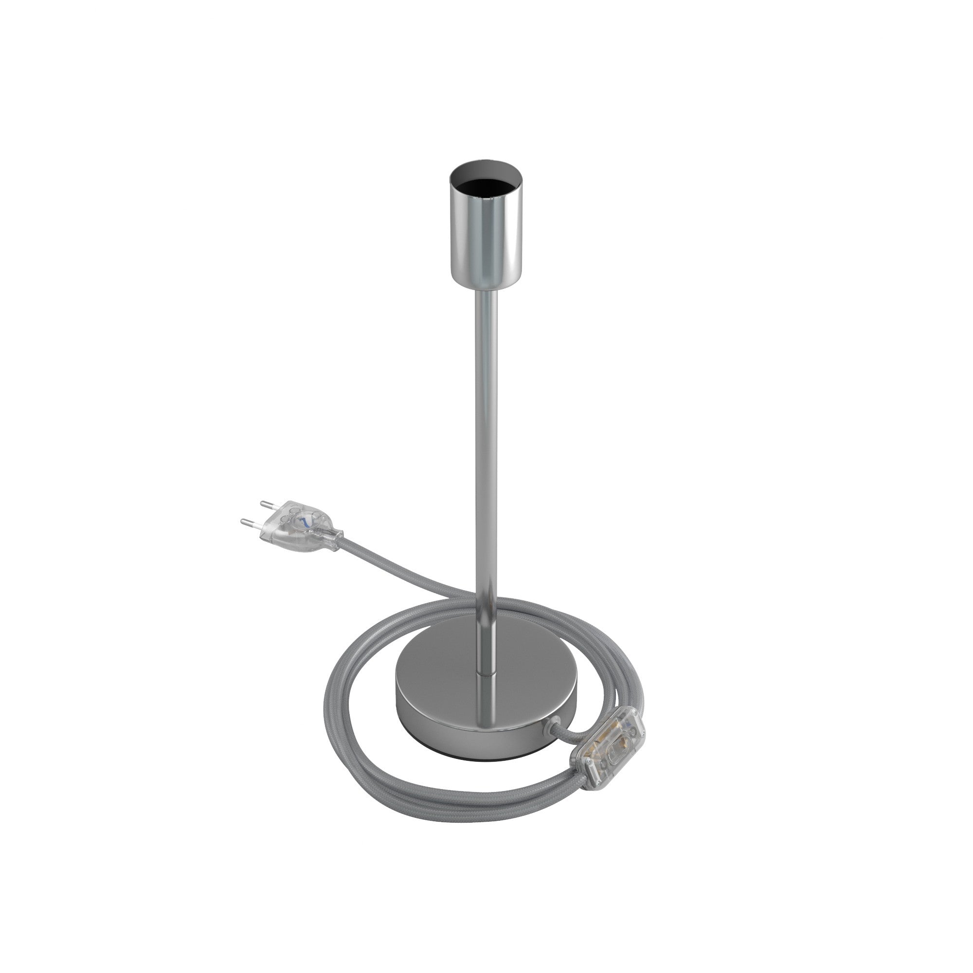 Alzaluce - kovová stolní lampa E27, výška 5-30 cm, průměr základny 12 cm