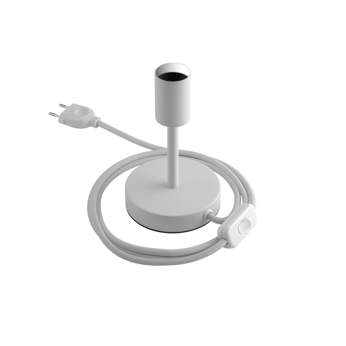 Alzaluce - kovová stolní lampa E27, výška 5-30 cm, průměr základny 12 cm