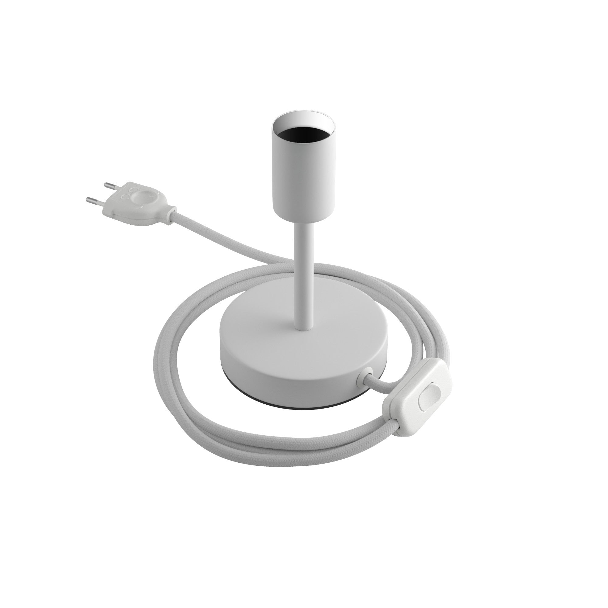 Alzaluce - kovová stolní lampa E27, výška 5-30 cm, průměr základny 12 cm