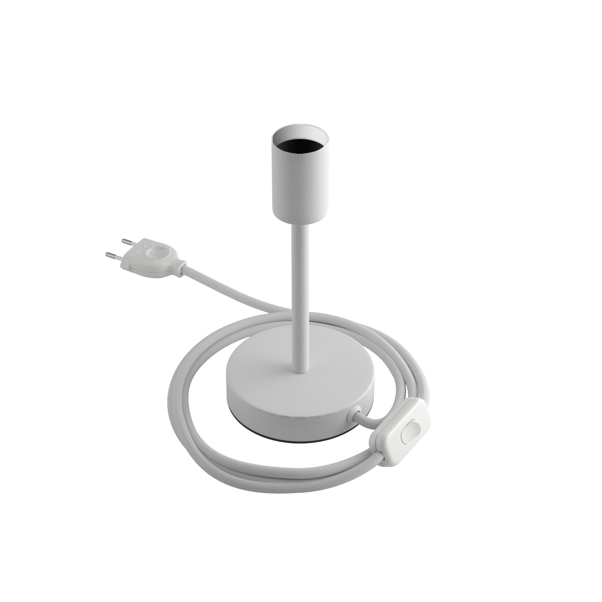 Alzaluce - kovová stolní lampa E27, výška 5-30 cm, průměr základny 12 cm