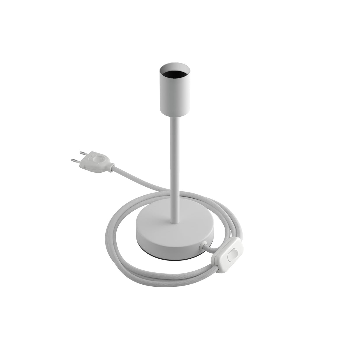 Alzaluce - kovová stolní lampa E27, výška 5-30 cm, průměr základny 12 cm