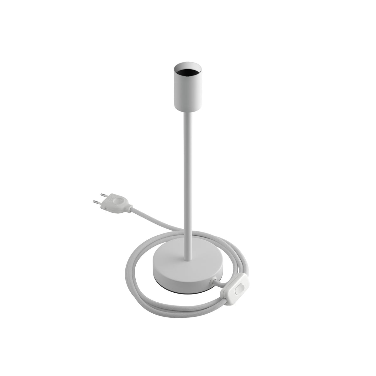Alzaluce - kovová stolní lampa E27, výška 5-30 cm, průměr základny 12 cm