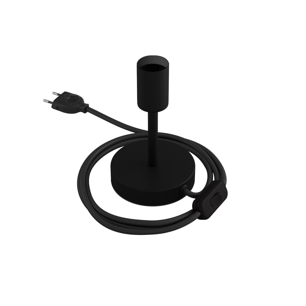 Alzaluce - kovová stolní lampa E27, výška 5-30 cm, průměr základny 12 cm