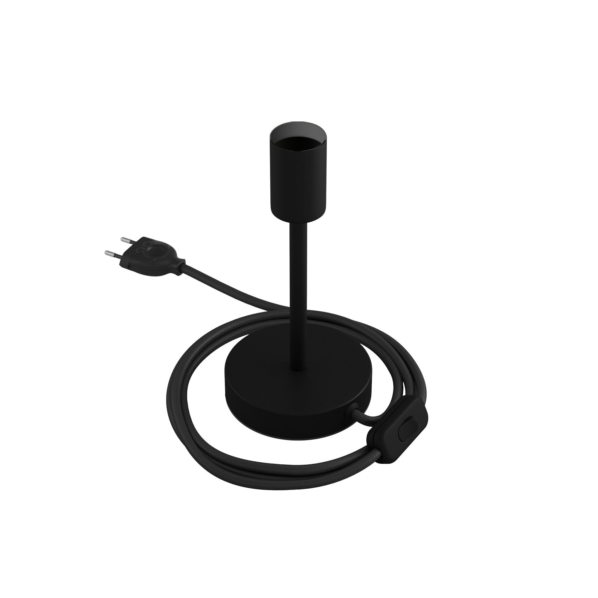 Alzaluce - kovová stolní lampa E27, výška 5-30 cm, průměr základny 12 cm