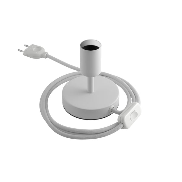 Alzaluce - kovová stolní lampa E27, výška 5-30 cm, průměr základny 12 cm