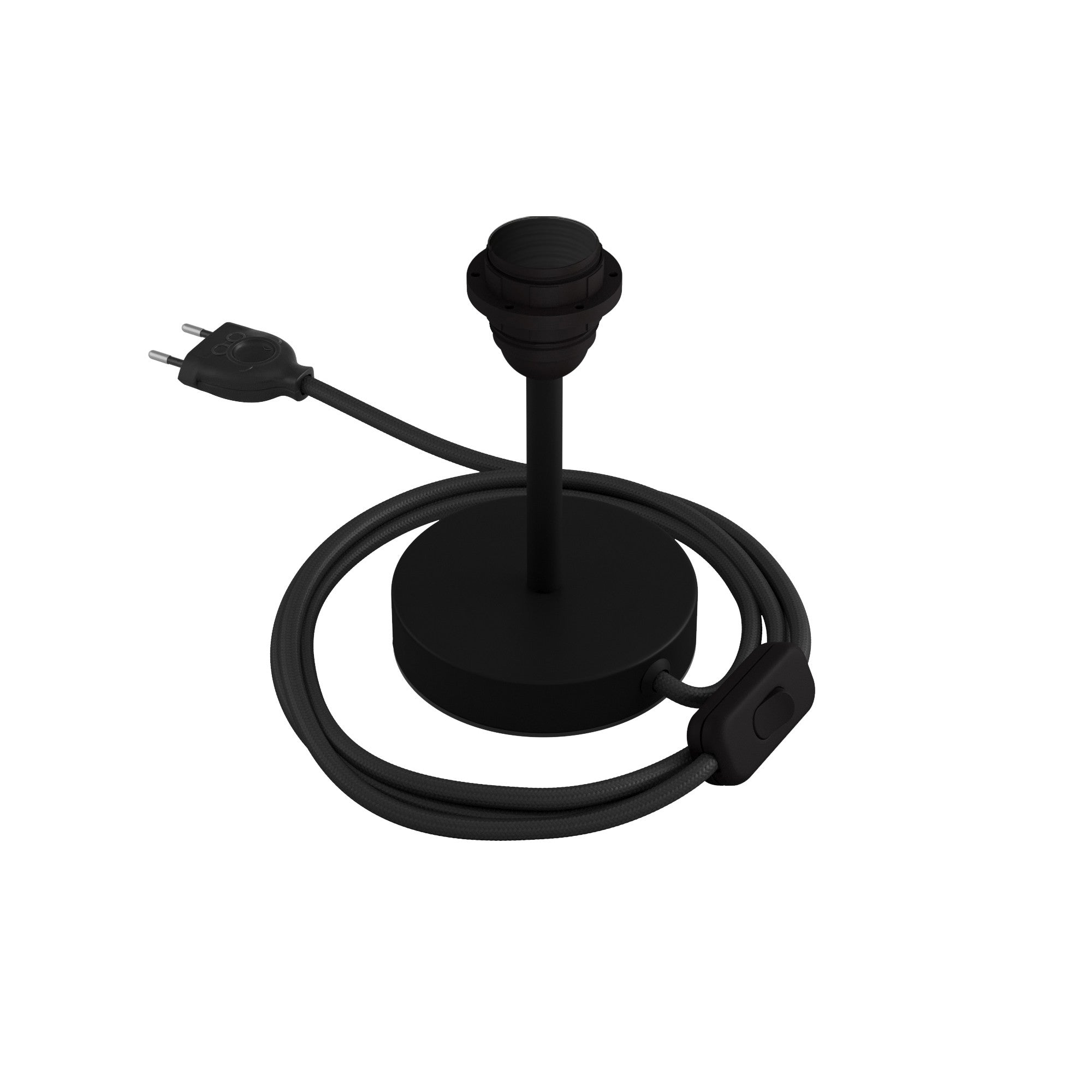 Kovová stolní lampa Alzaluce s výškou 30 cm a závitem E27