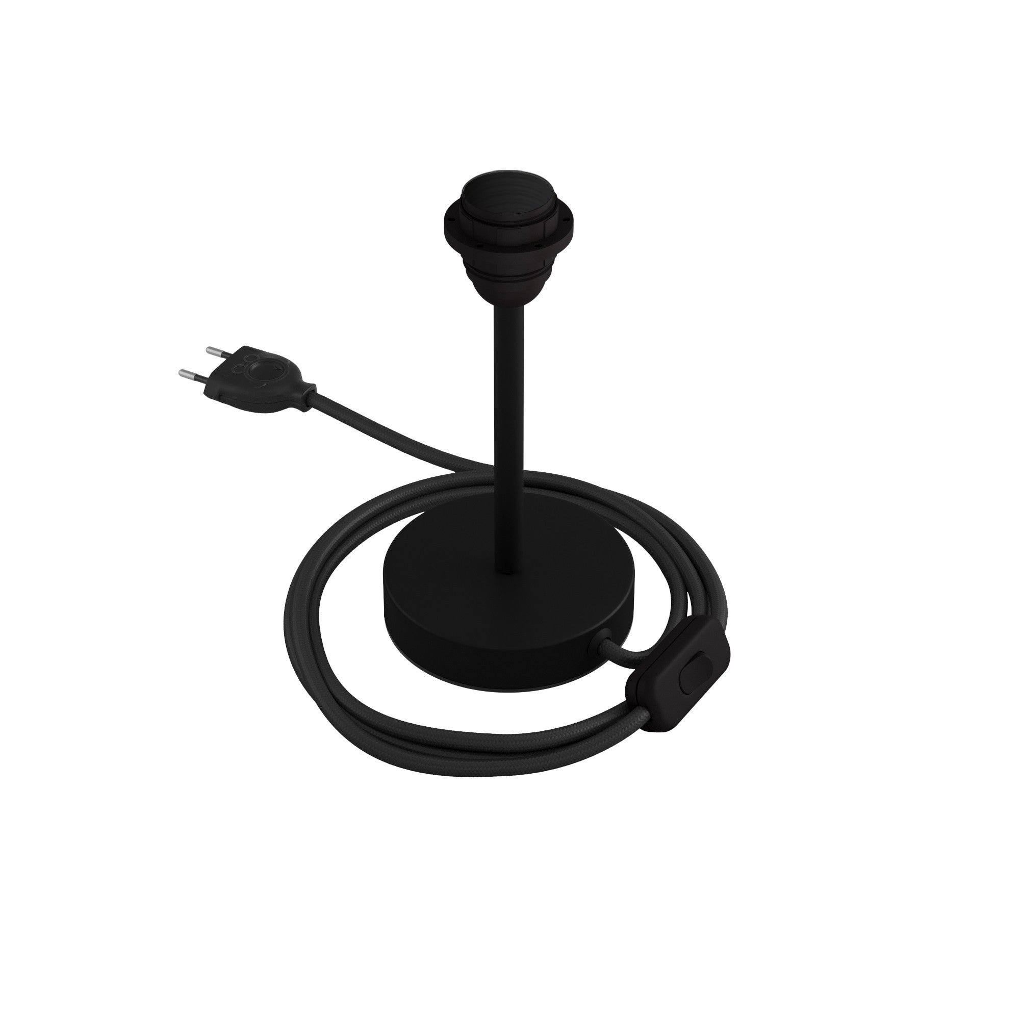 Kovová stolní lampa Alzaluce s výškou 30 cm a závitem E27