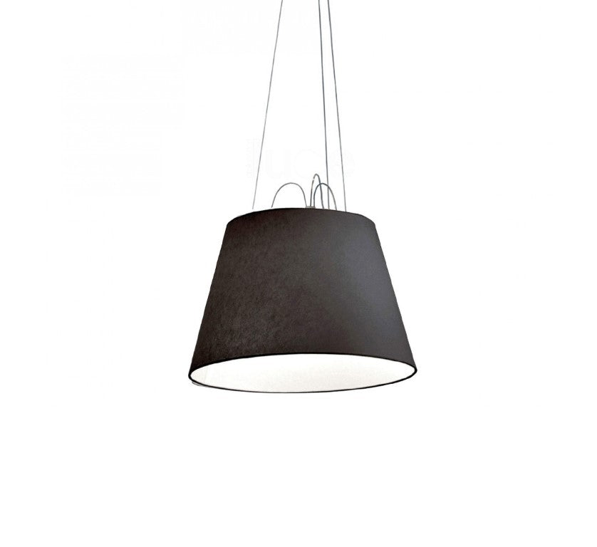 Tolomeo Mega sospensione černé 42, 52 Artemide - závěsné svítidlo