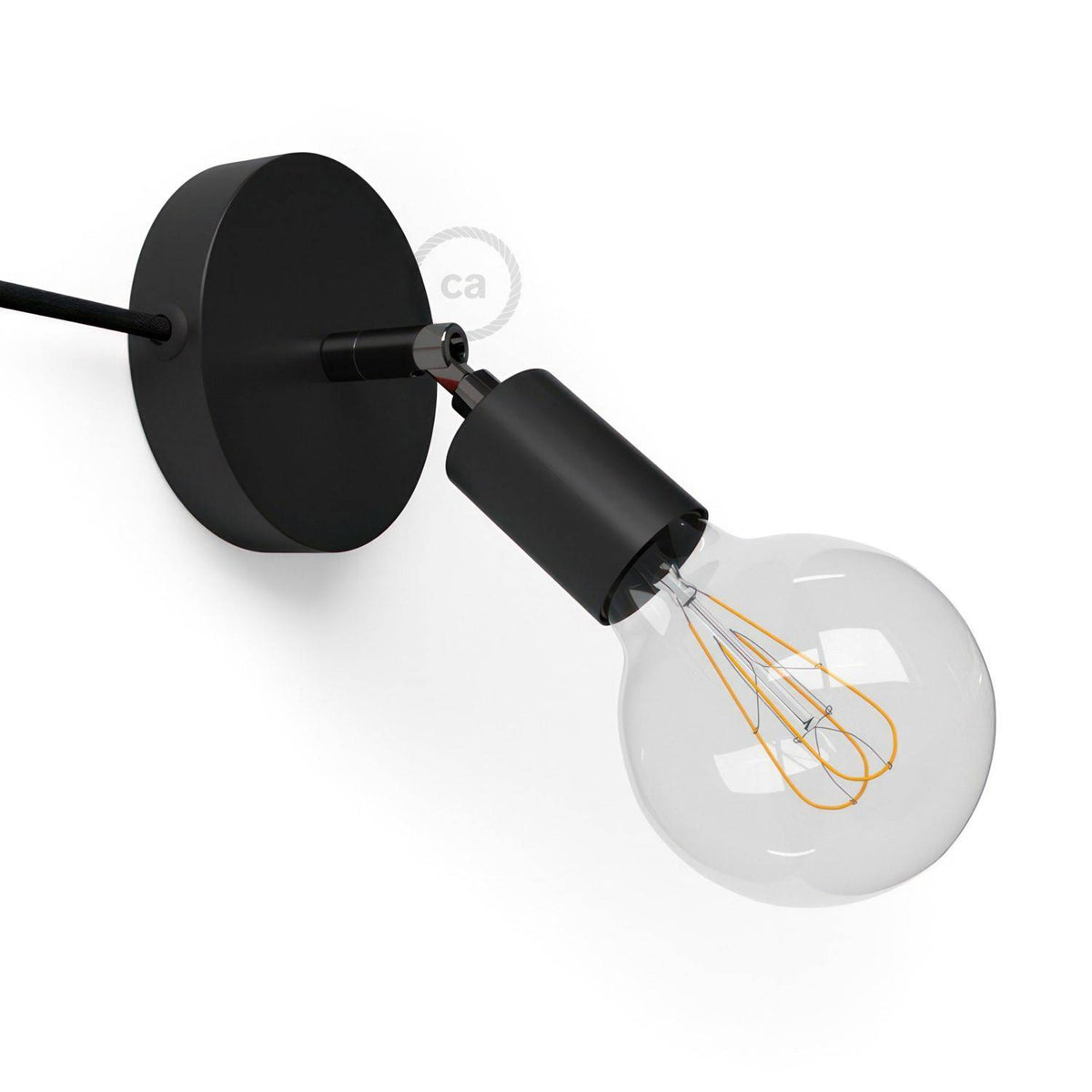 Spostaluce Metal 90°, nastavitelný zdroj světla E27, průměr 12 cm, max 42 W