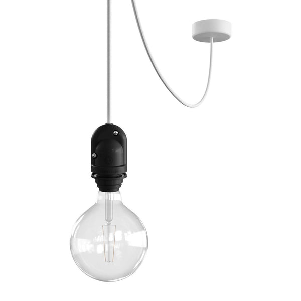 EIVA Exteriérová závěsná lampa s 5m neoprénovým kabelem a IP65 voděodolností