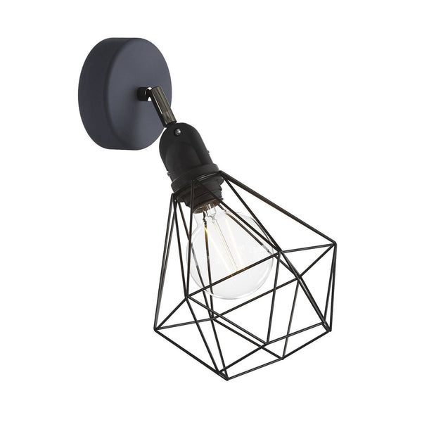 Fermaluce EIVA nástěnná lampa s nastavitelnou spojkou, IP65, průměr 21 cm