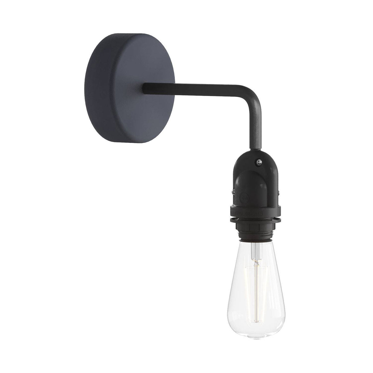 Fermaluce EIVA Nástěnná lampa s IP65, silikonový baldachýn ø 125 mm, stmívatelná 7W LED
