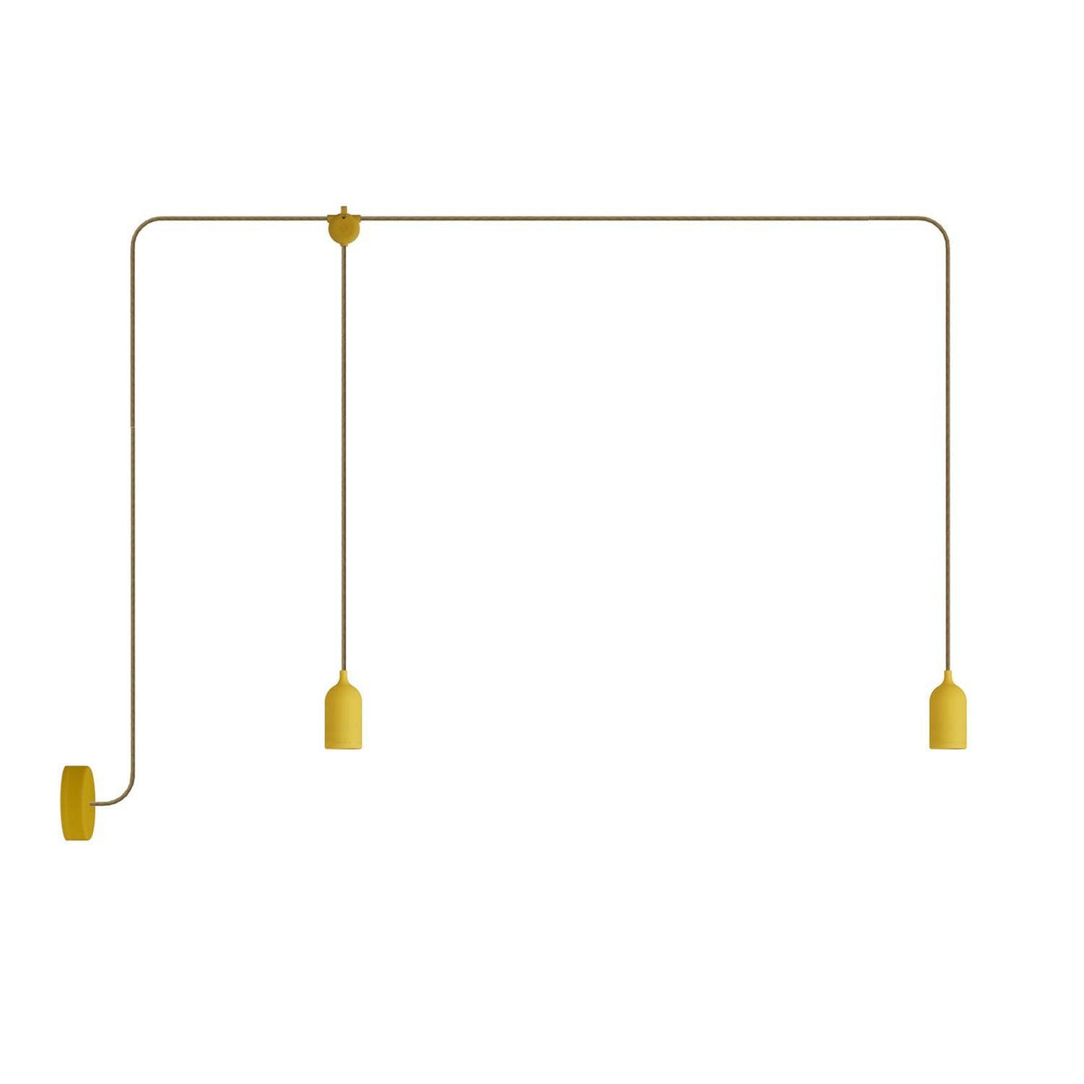 F-Snake EIVA venkovní osvětlení IP65, 2x LED 12W, délka 215 cm