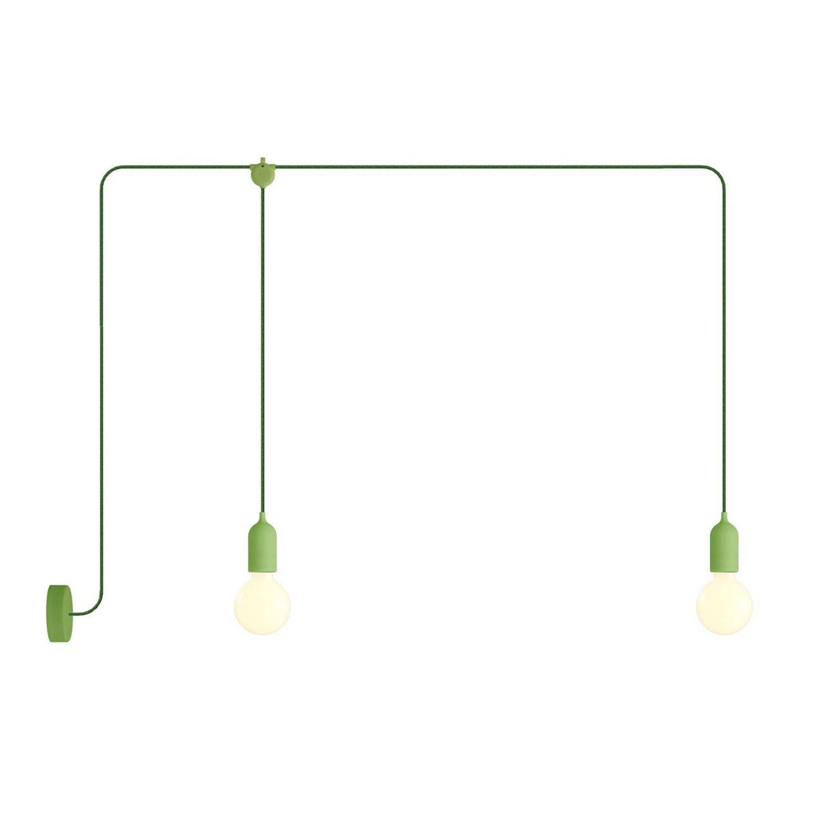 F-Snake EIVA venkovní osvětlení IP65, 2x LED 12W, délka 215 cm