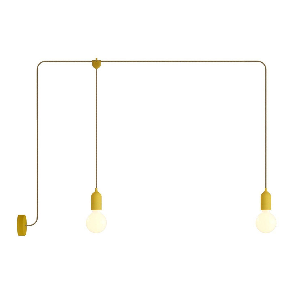 F-Snake EIVA venkovní osvětlení IP65, 2x LED 12W, délka 215 cm