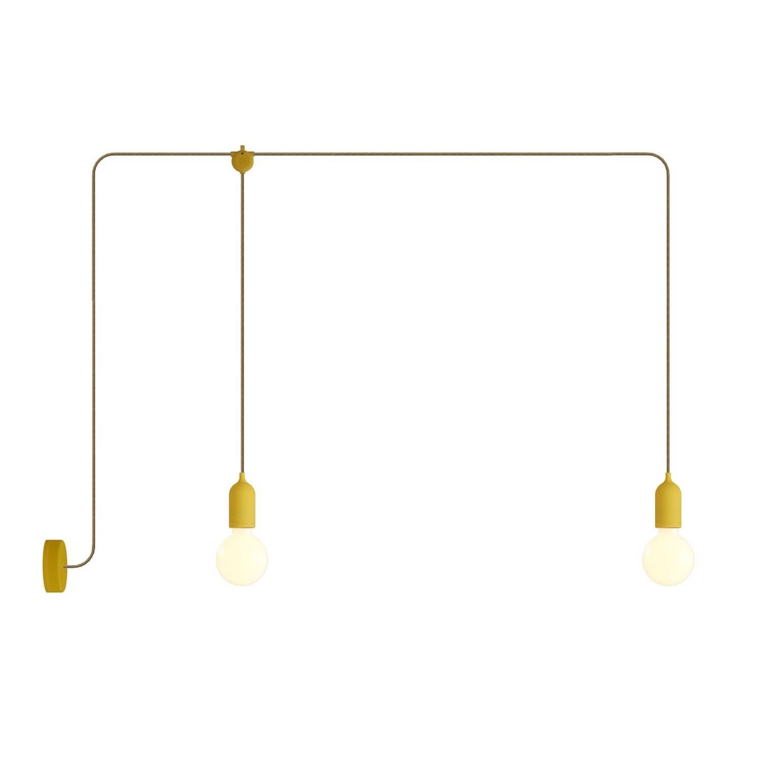 F-Snake EIVA venkovní osvětlení IP65, 2x LED 12W, délka 215 cm