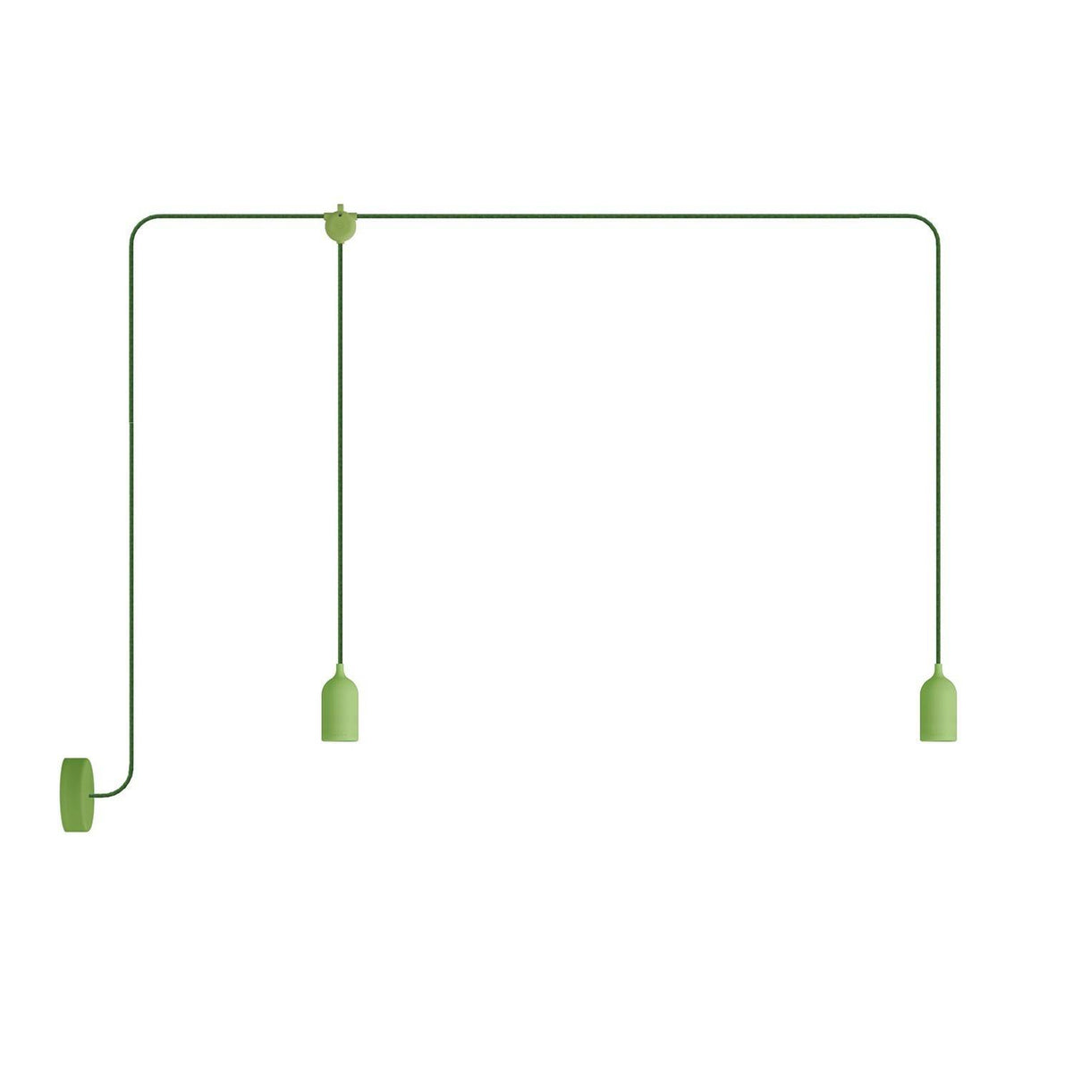 F-Snake EIVA venkovní osvětlení IP65, 2x LED 12W, délka 215 cm