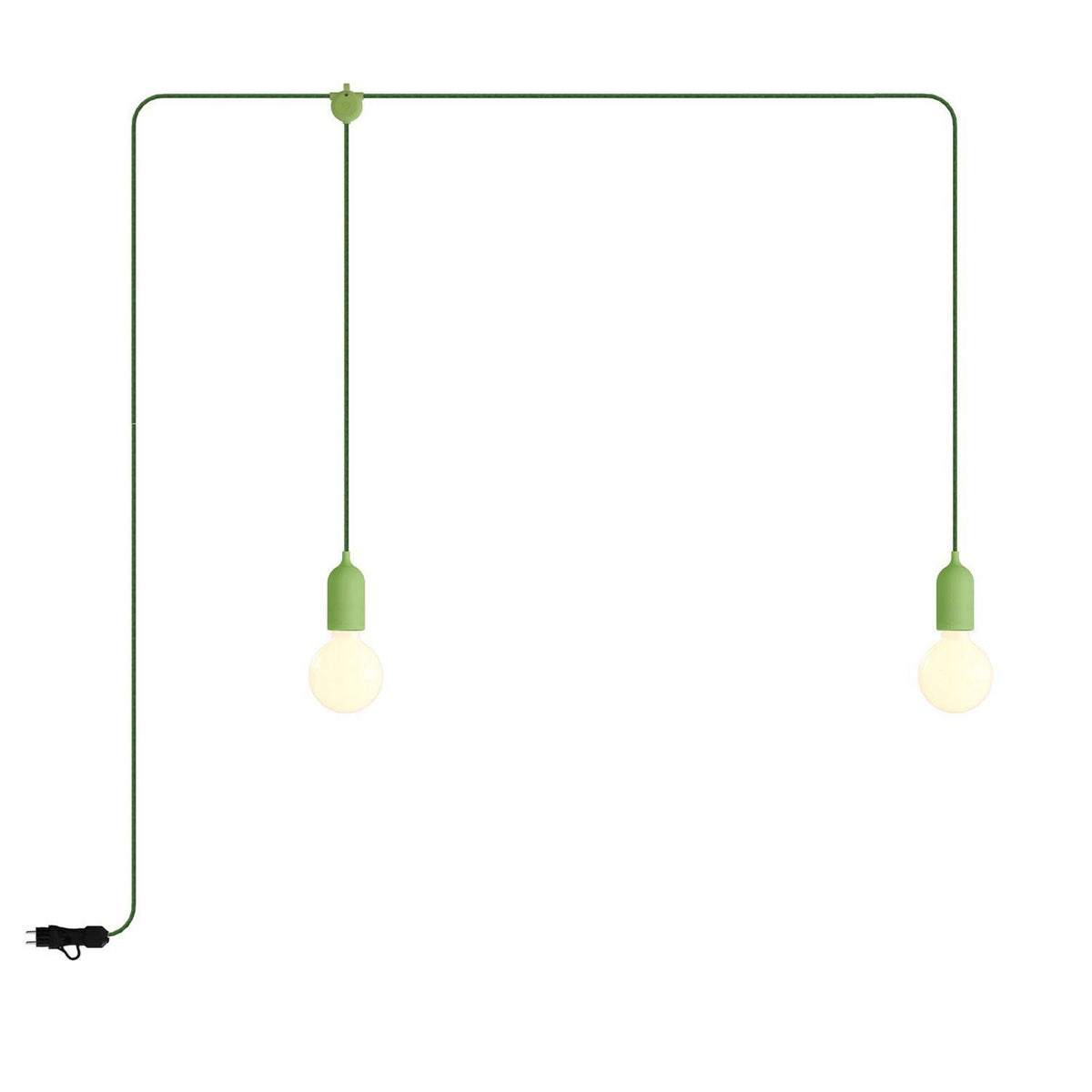 F-Snake EIVA přenosné venkovní osvětlení IP65, 2 světla, 12W LED, 225 cm