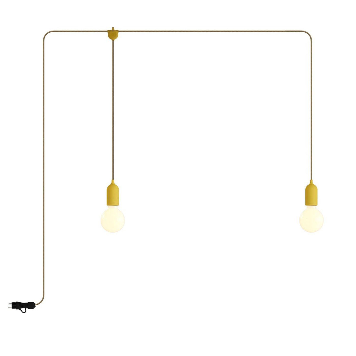 F-Snake EIVA přenosné venkovní osvětlení IP65, 2 světla, 12W LED, 225 cm
