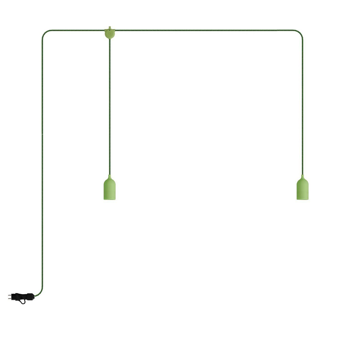 F-Snake EIVA přenosné venkovní osvětlení IP65, 2 světla, 12W LED, 225 cm