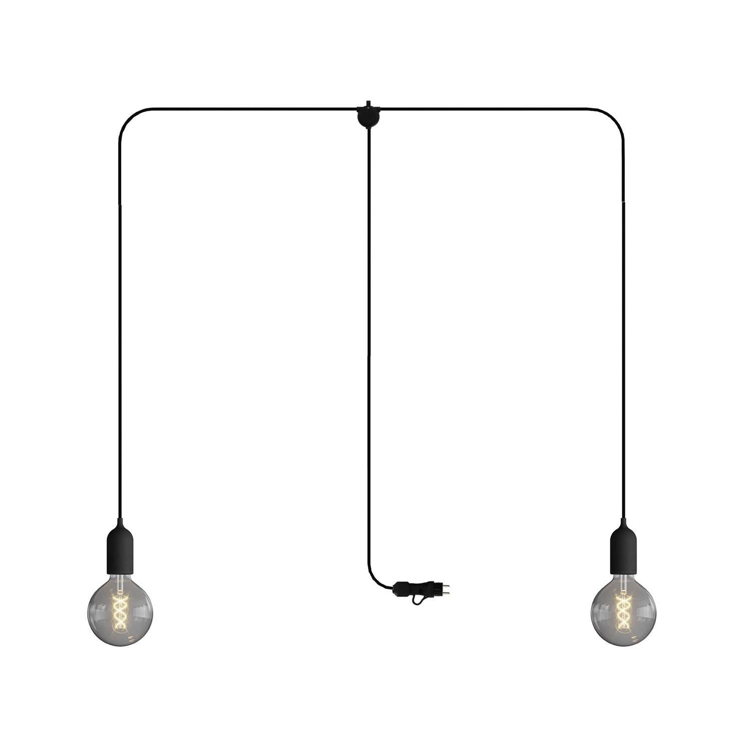 T-Snake EIVA venkovní osvětlení IP65, 2 světla, 182 cm, 5W LED