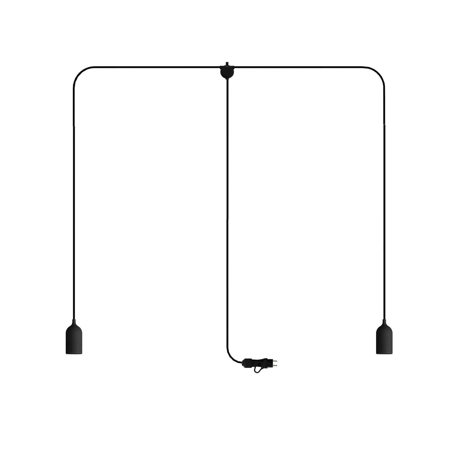 T-Snake EIVA venkovní osvětlení IP65, 2 světla, 182 cm, 5W LED