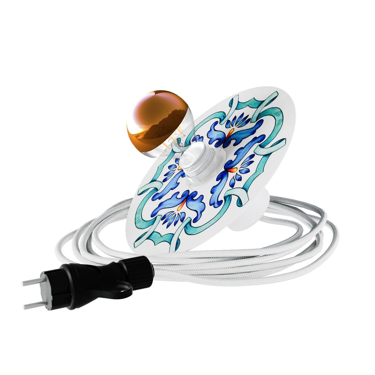 Přenosná venkovní lampa Snake Eiva s IP65 a 5 m kabelem