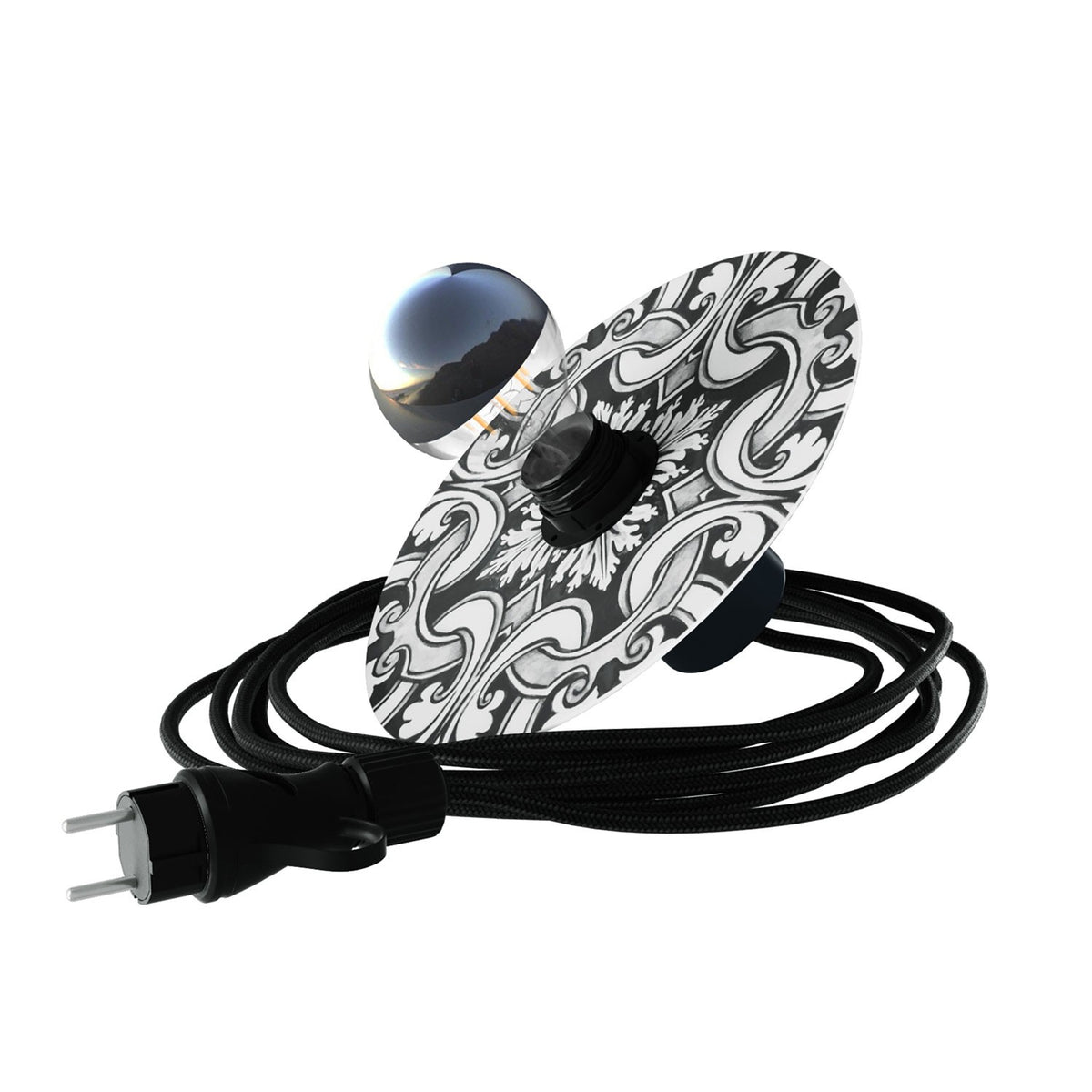 Přenosná venkovní lampa Snake Eiva s IP65 a 5 m kabelem