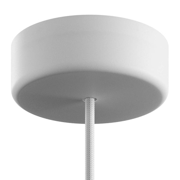 EIVA válcový stropní baldachýn IP65 - průměr 125 mm, silikonový materiál