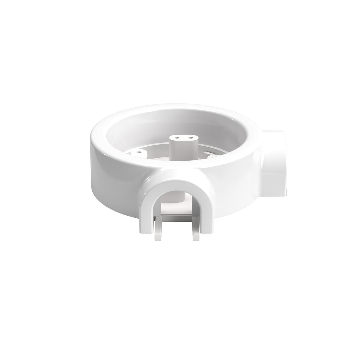 Porcelánová základna pro elektrickou zásuvku a spínač, kompatibilní s Creative-Tubes, průměr 20 mm