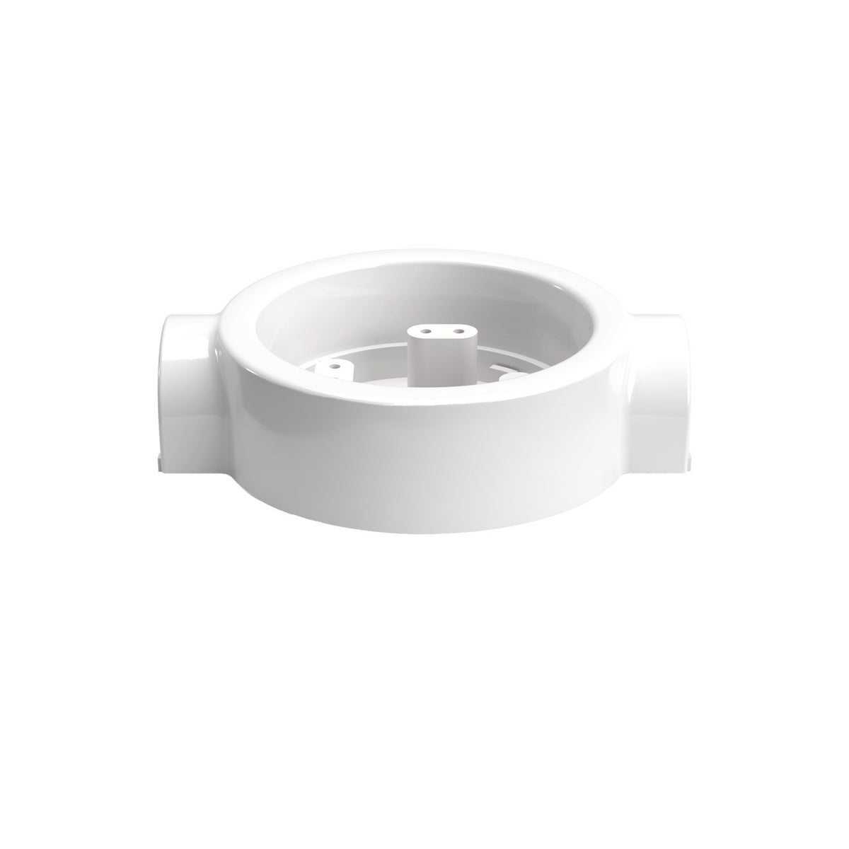 Porcelánová základna pro elektrickou zásuvku a spínač, kompatibilní s Creative-Tubes, průměr 20 mm