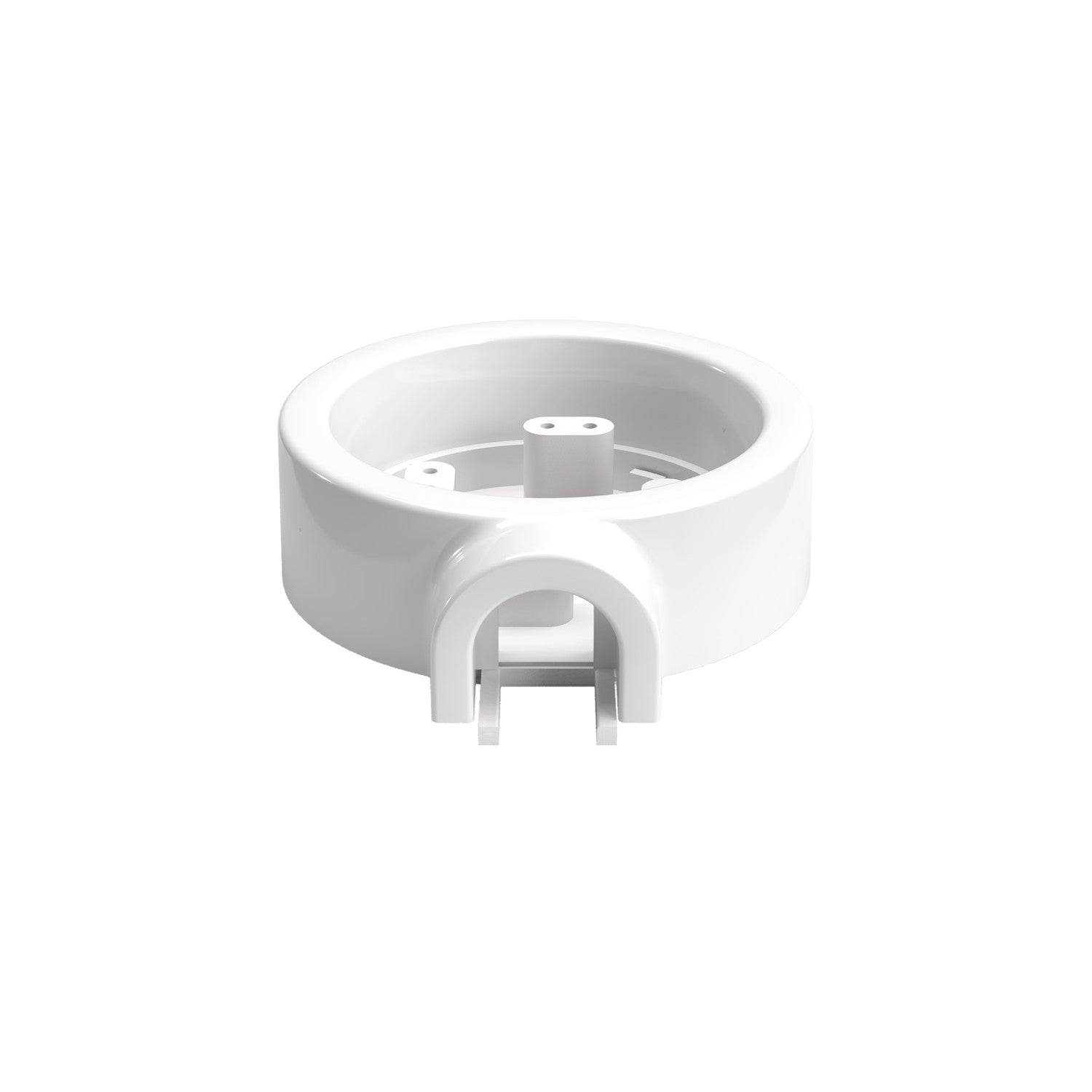 Porcelánová základna pro elektrickou zásuvku a spínač, kompatibilní s Creative-Tubes, průměr 20 mm
