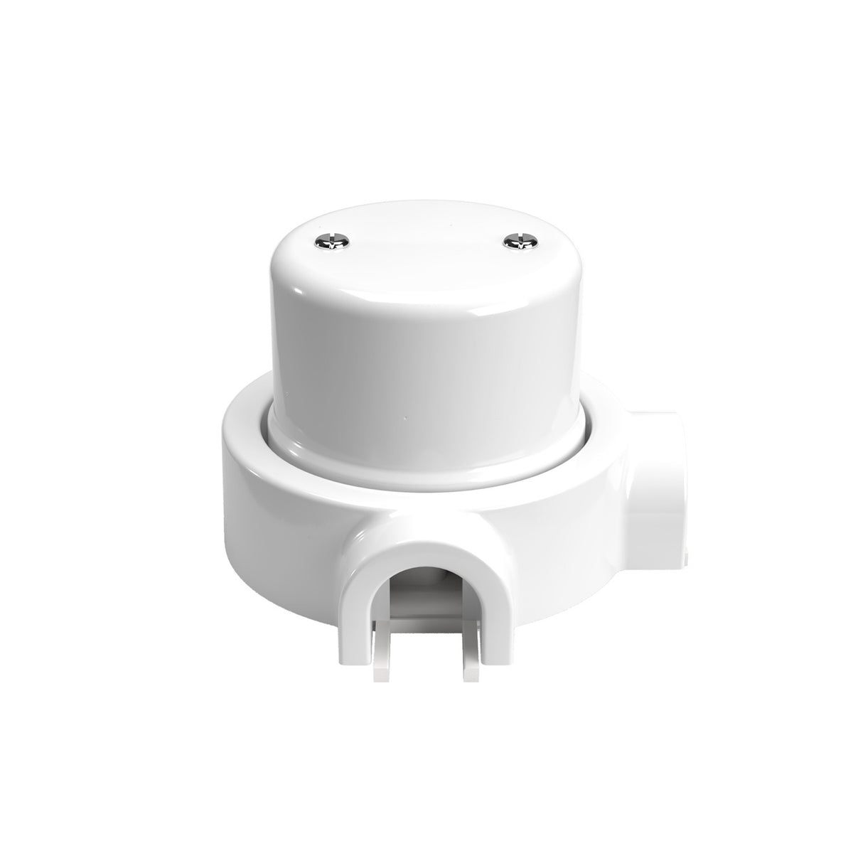 Porcelánová sada rozvodné skříňky Ø 66,5 mm a základny s 1-3 zásuvkami Creative-Tubes