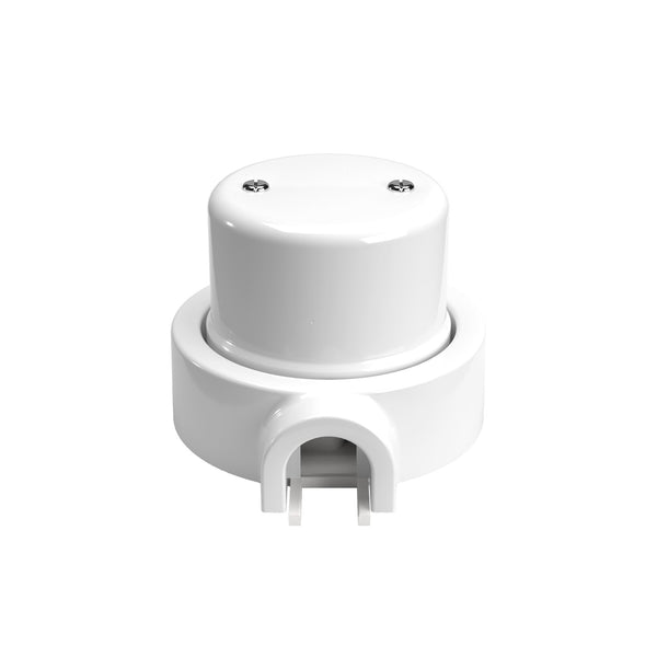 Porcelánová sada rozvodné skříňky Ø 66,5 mm a základny s 1-3 zásuvkami Creative-Tubes