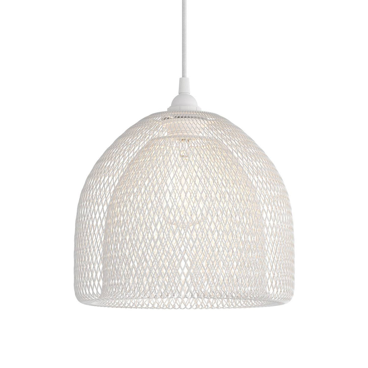 Kovové stínidlo Ghostbell XL černé, E27, 290 mm