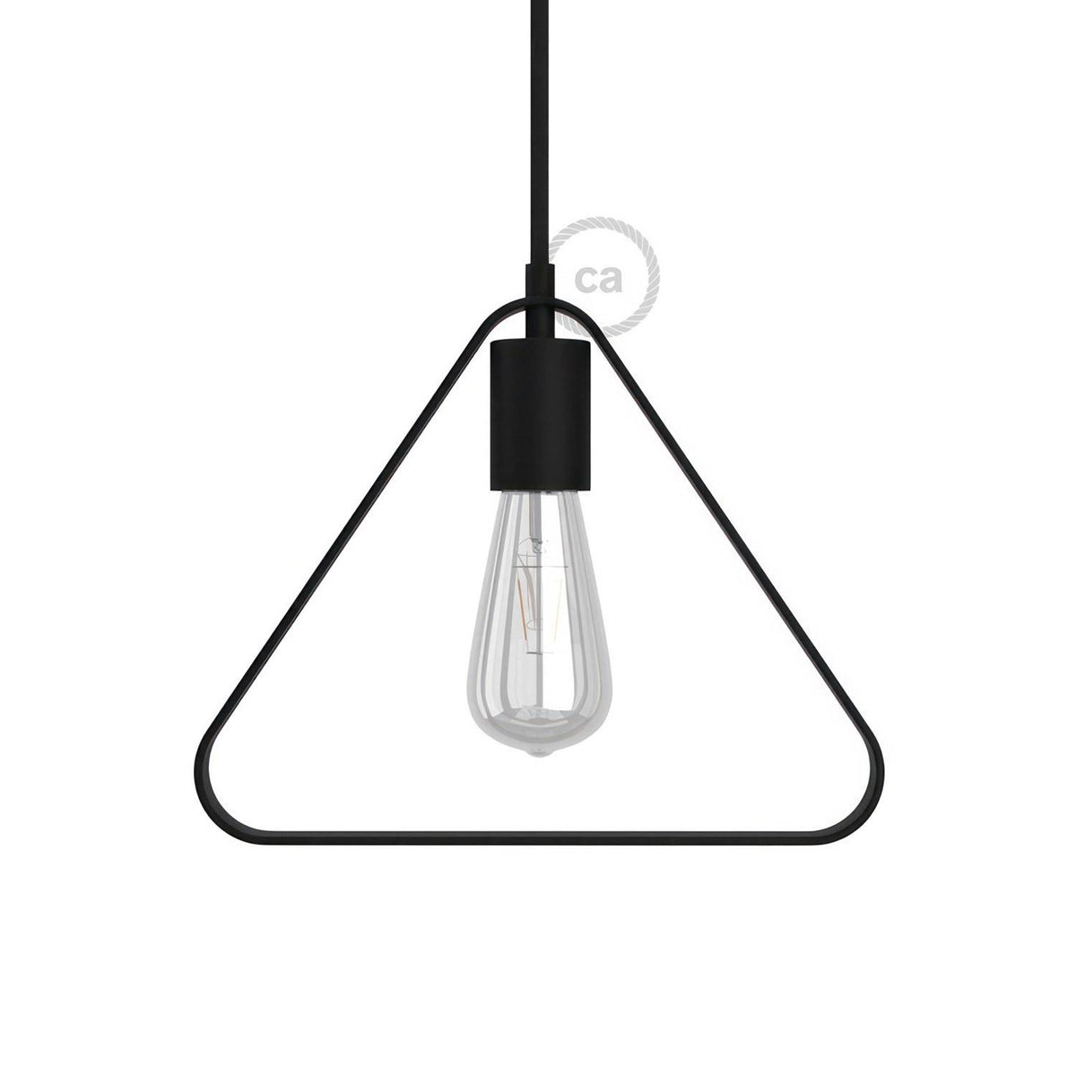 Kovový stínidlový rám Duedì Apex E27, šířka 280 mm, výška 240 mm