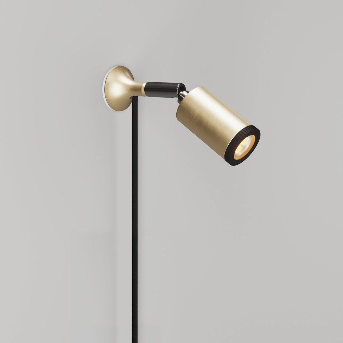 Nástěnná lampa MAG-Y s kloubem a bodovým světlem, LED 3,2 W, teplé bílé světlo 2700 K