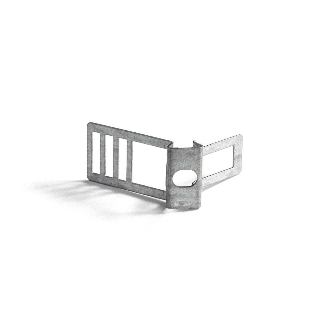 Kovové svorky z oceli pro uchycení lanového kabelu 16mm, 75mm x 20mm