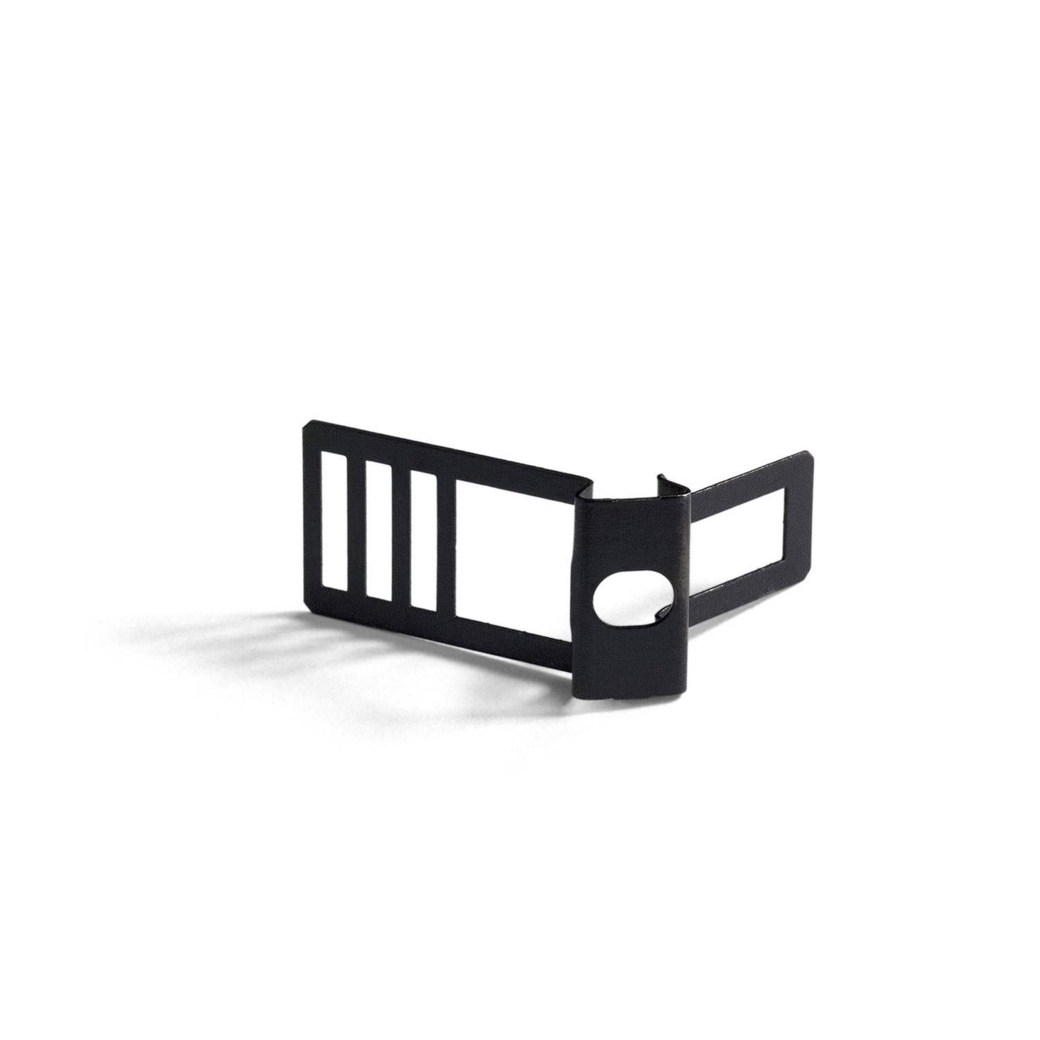 Kovové svorky z oceli pro uchycení lanového kabelu 16mm, 75mm x 20mm